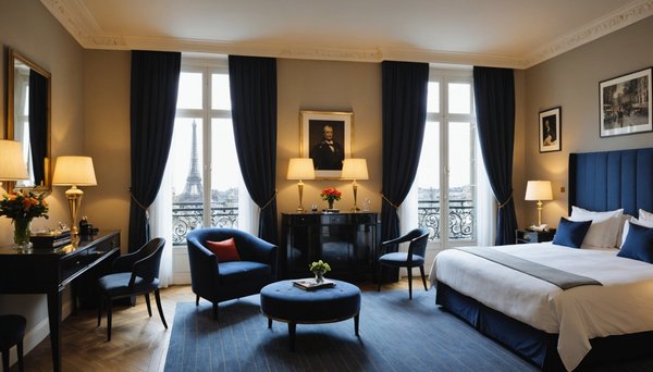 Chambres confortables à l'hôtel de saint-germain à paris